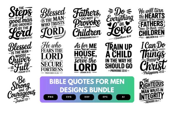 Bible Verse SVG Bundle for Men Review: Faith in Every Stitch