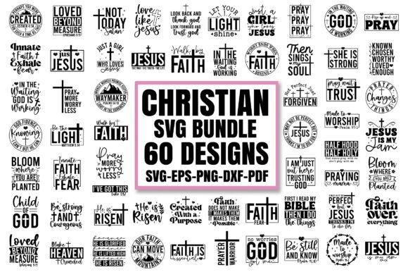 Christian SVG Bundle for Real Embroidery Projects