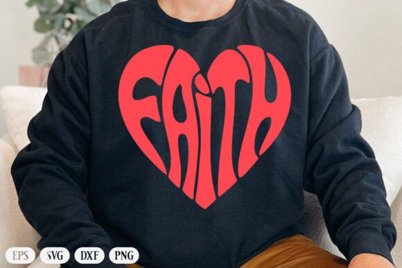 Faith Heart SVG: A Thoughtful Embroidery Design for Meaningful Projects