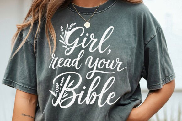 Girl Read Your Bible SVG Design Review: Faith in Needlework