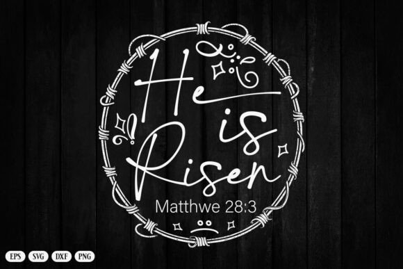 He Is Risen SVG: A Faith-Filled Embroidery Design for Easter Projects